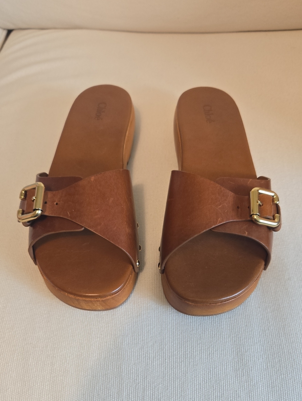 Chloe Jeannette Platform Slide Sandal - Picture 2 of 9
